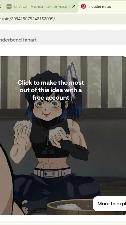 ai character: inosue sister background