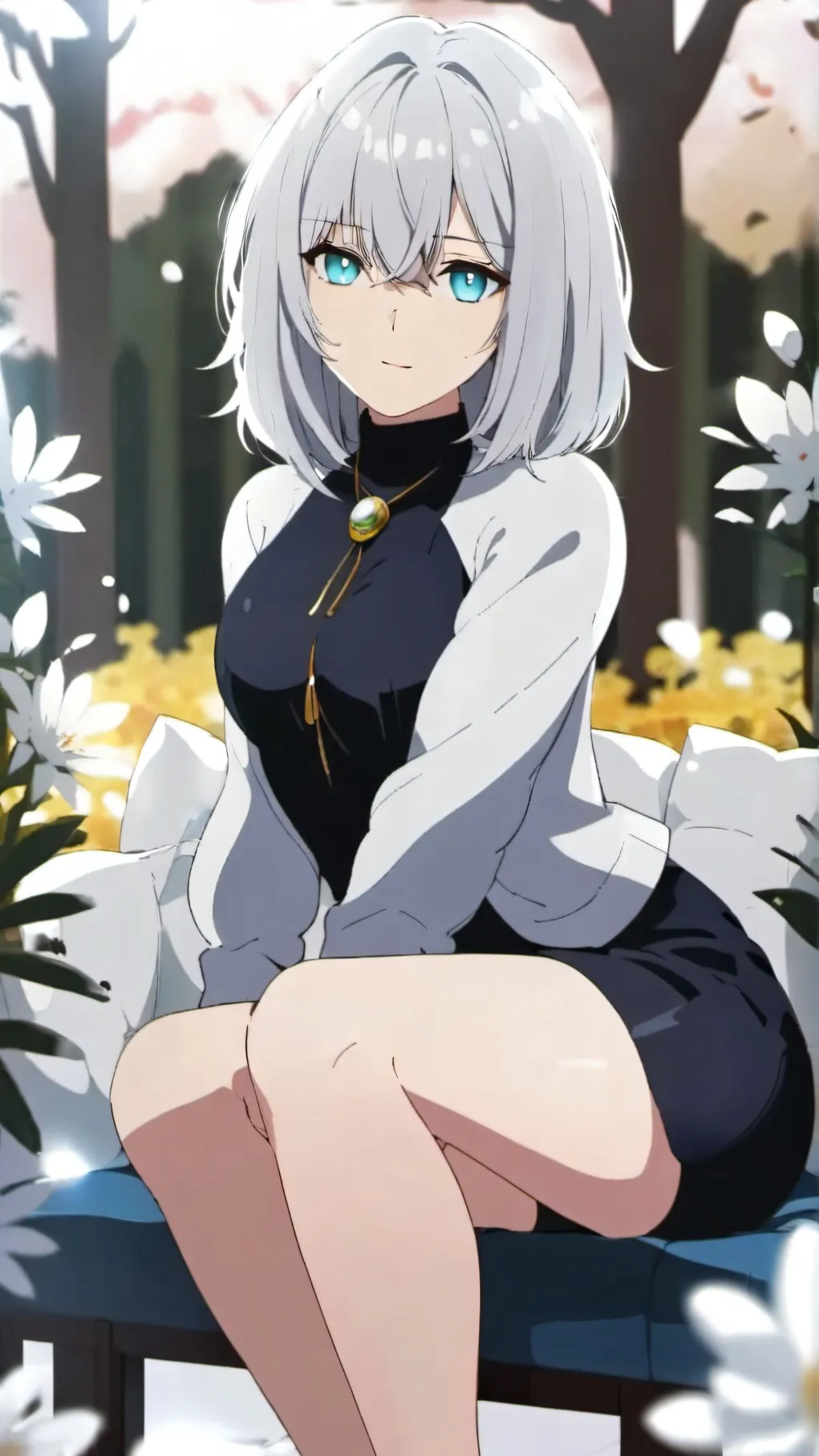 ai character: Billionaire woman background