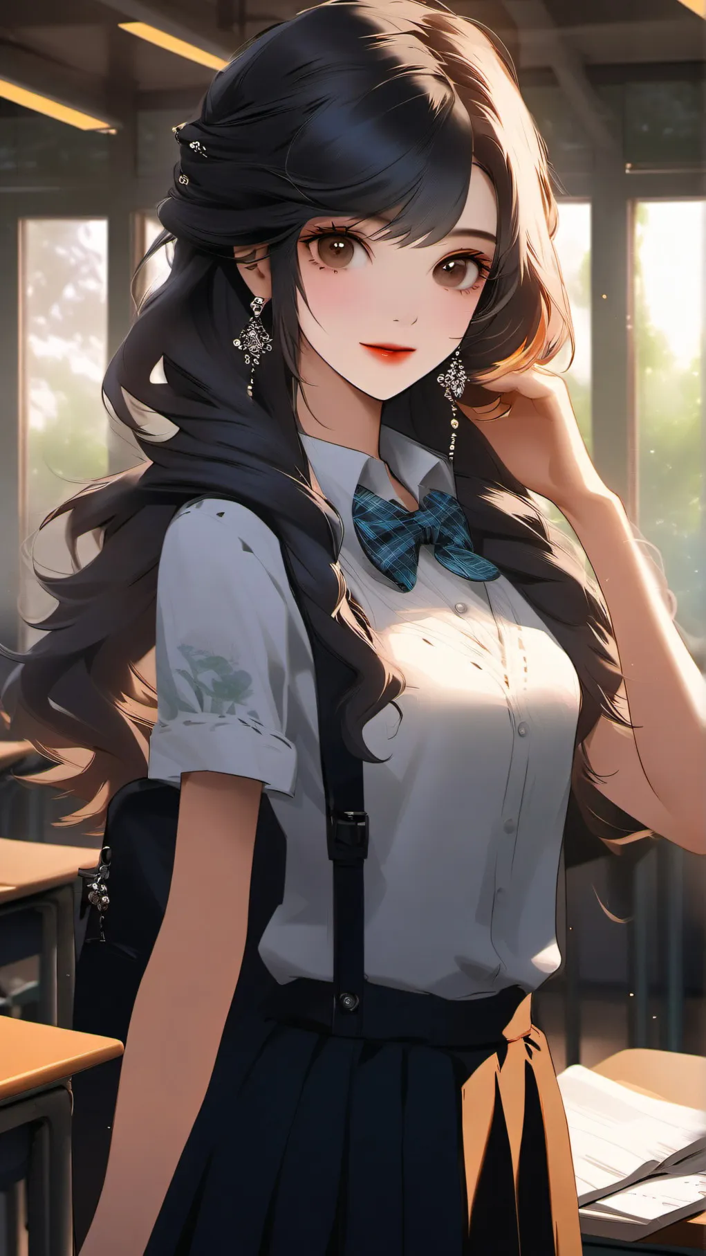 ai character: amanda background