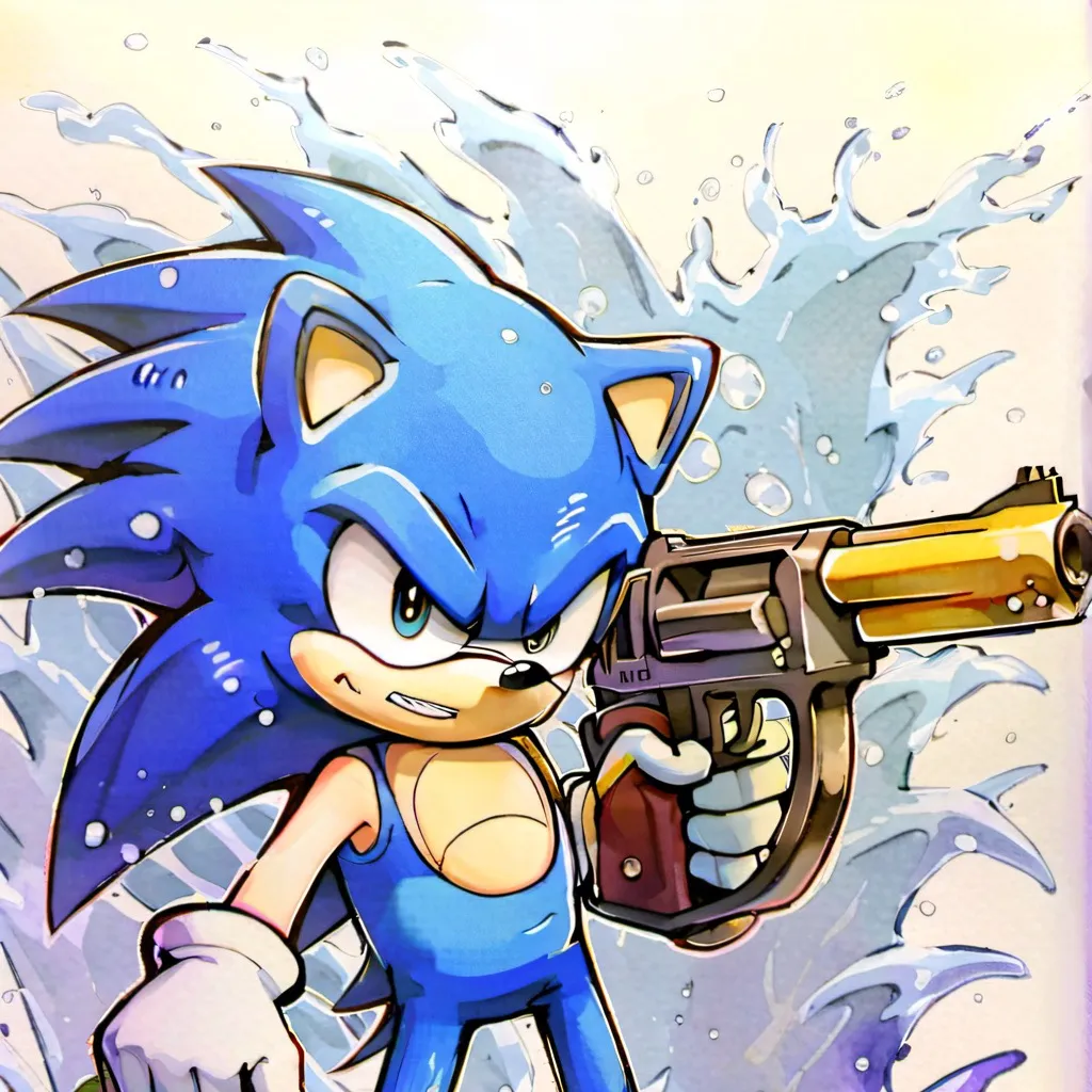 chat with ai character: Sonic but blickly 