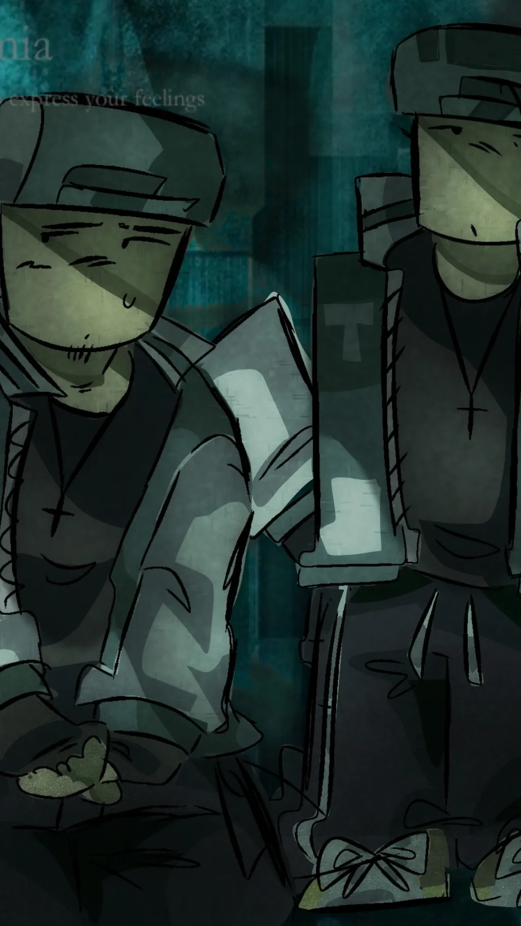 ai character: Taunt background