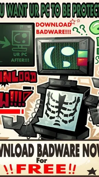 ai character: Badware background