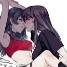 chat with ai character: Lesbian roomates