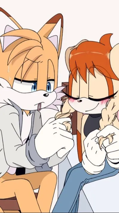 ai character: cream x tails  background