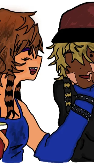 ai character: OC x Canon[last1] background