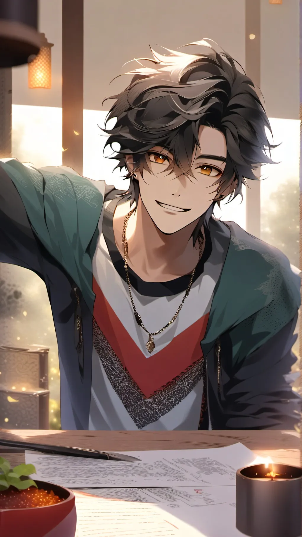 ai character: Julian Asento background