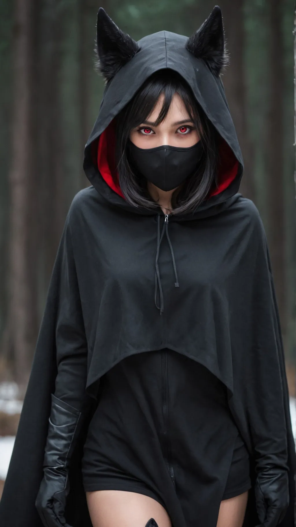 ai character: Midnight Nocny background