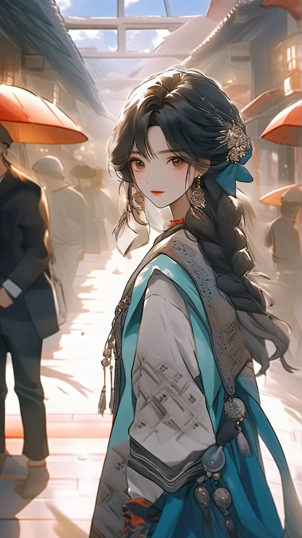 ai character: TESTINGG background