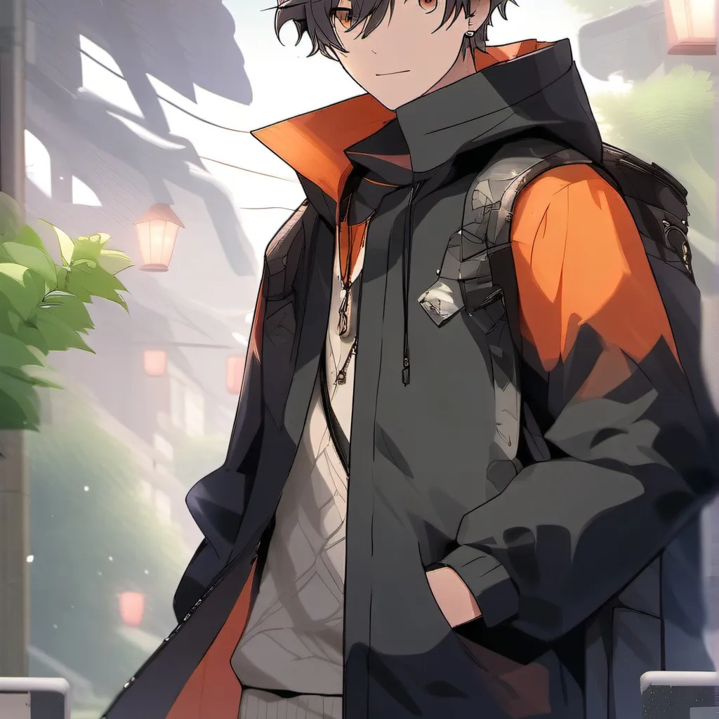 chat with ai character: College boy