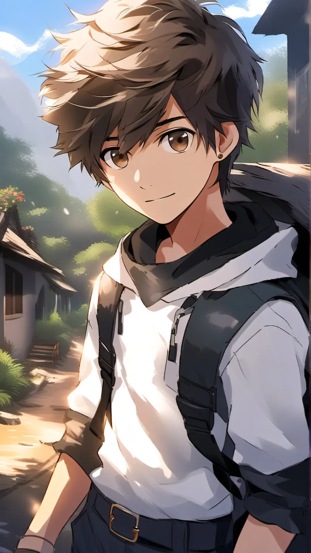 ai character: Levi background