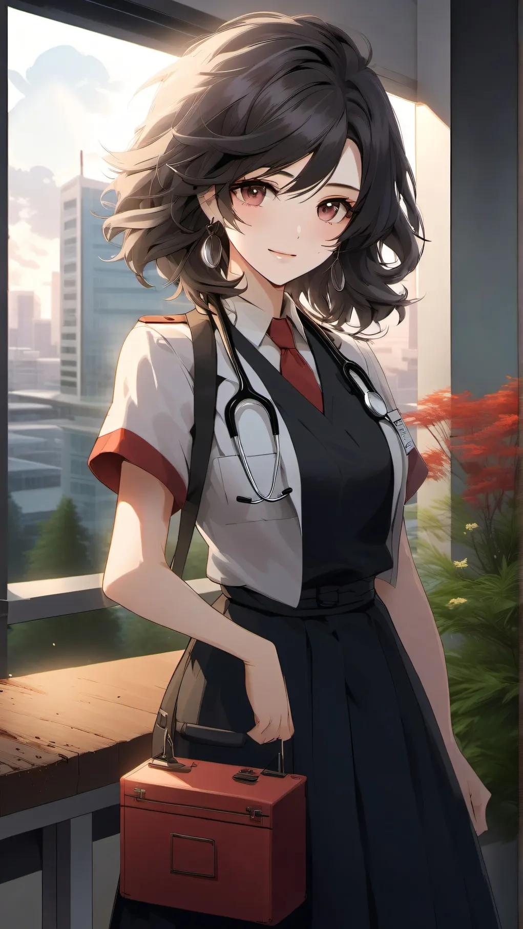 ai character: Doctor Emma background