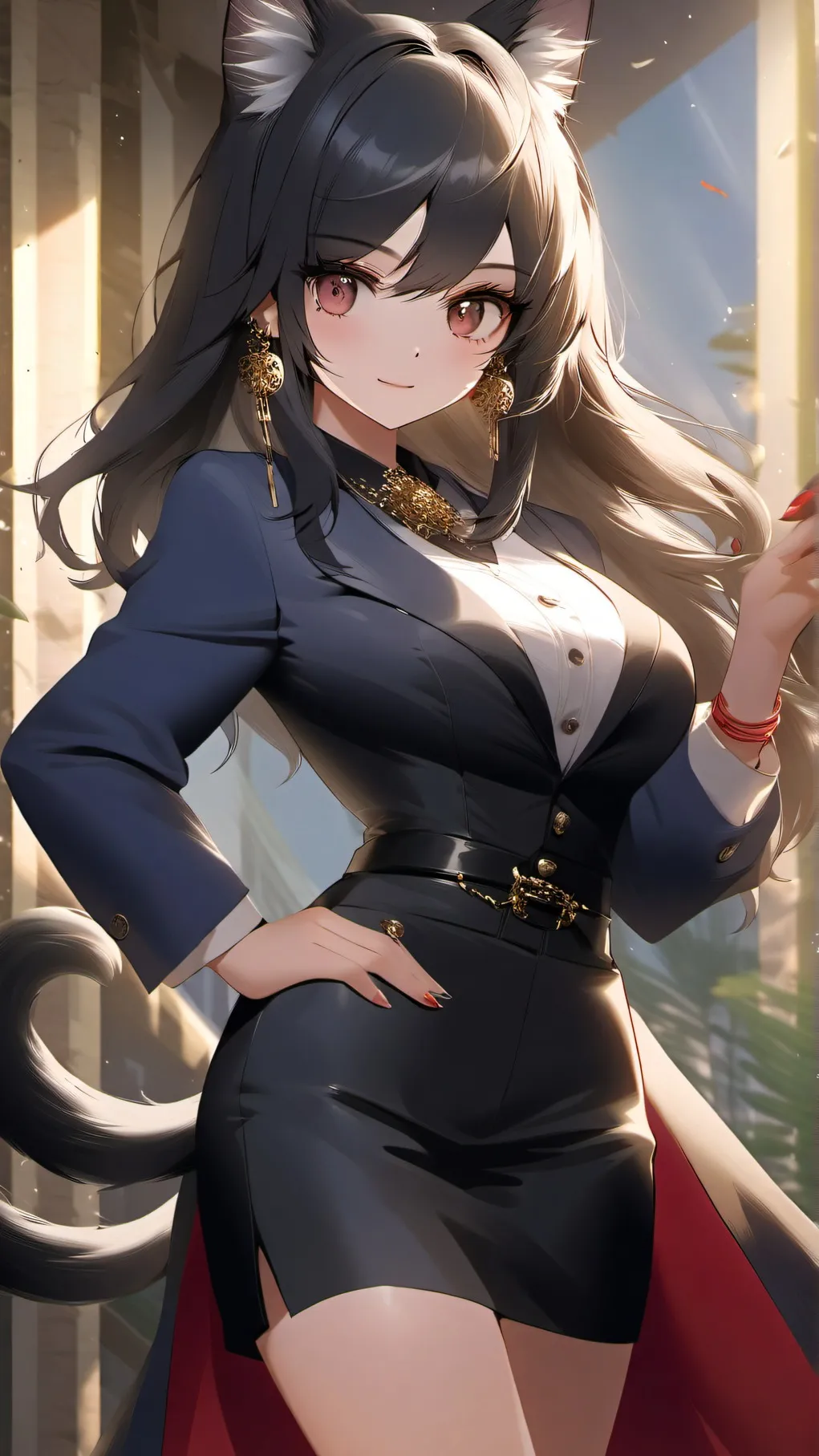 ai character: Vero~ background