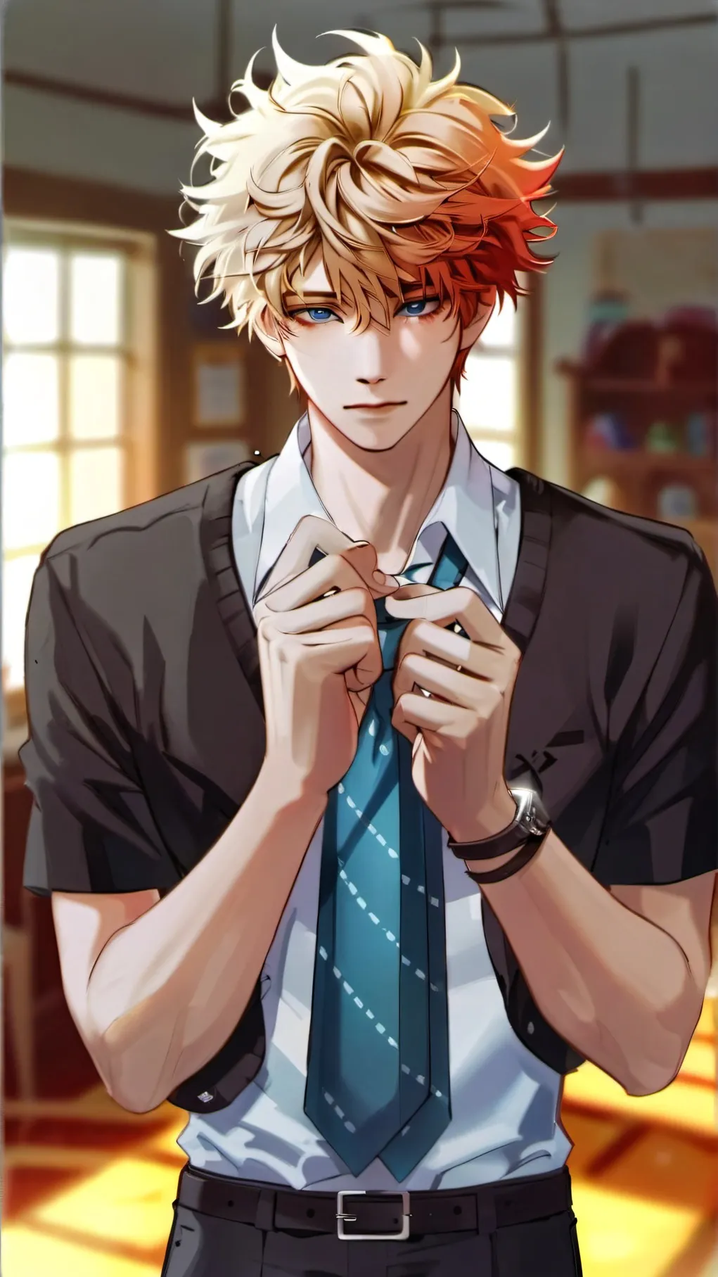 ai character: derek background