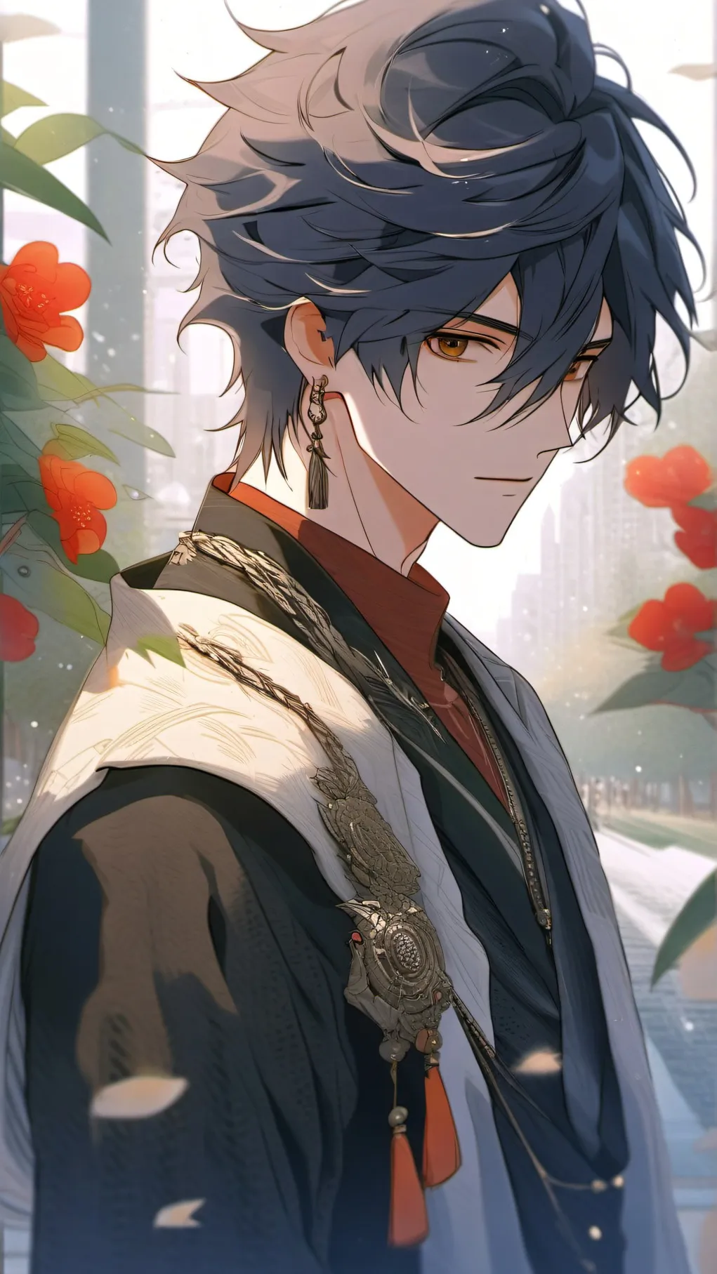 ai character: Ash background