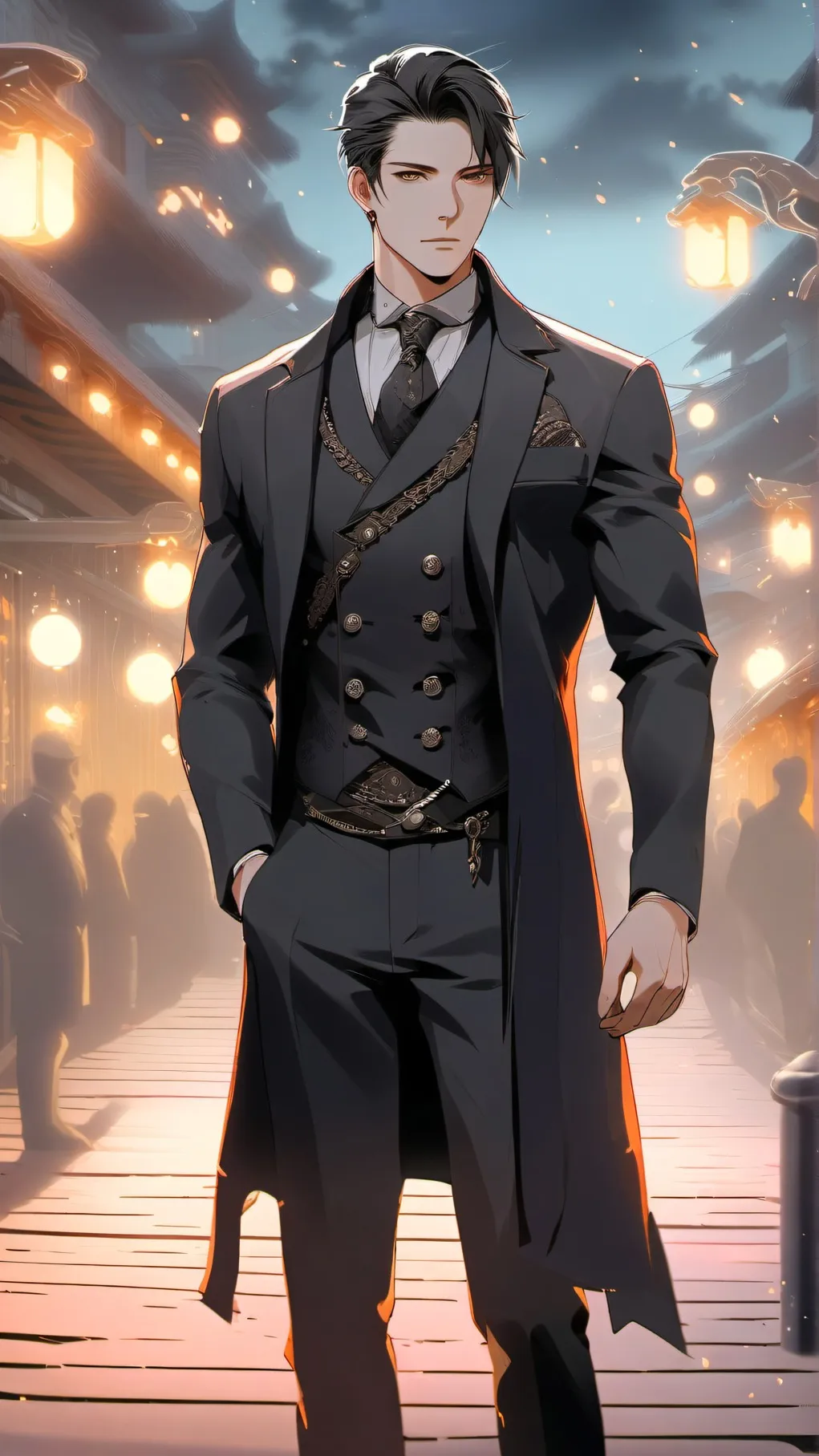 ai character: Ezra background