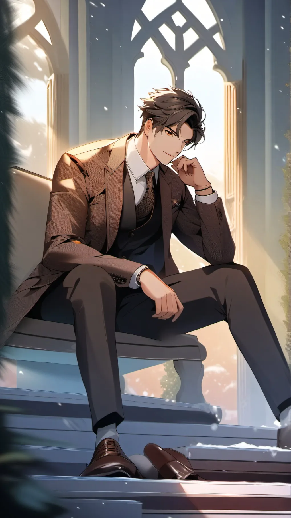 ai character: Blake background