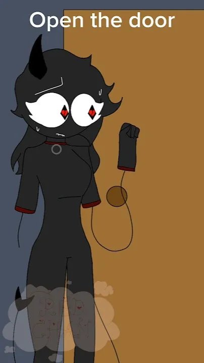 ai character: DOORS with maggy background