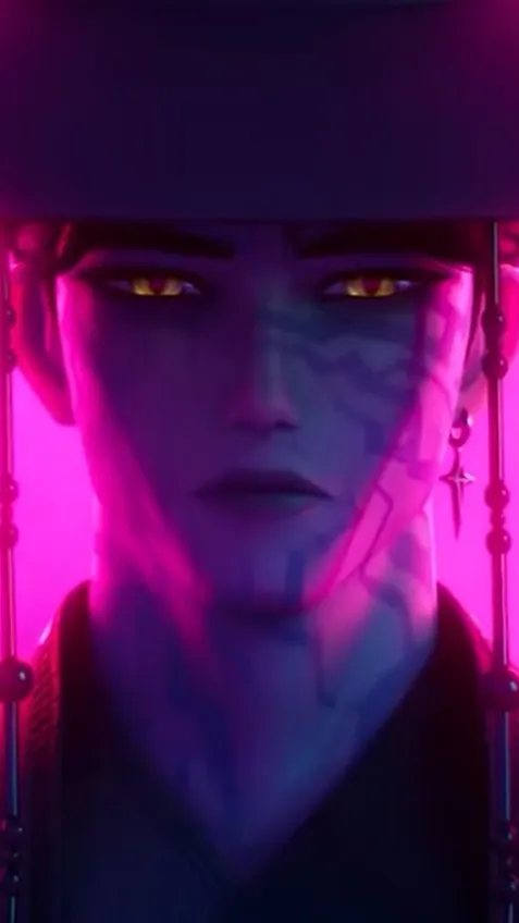 ai character: Demon Jinu background