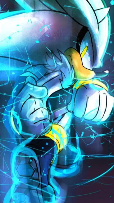 ai character: silver TH background