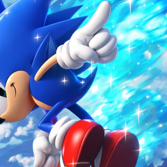 chat with ai character: sonic the blur