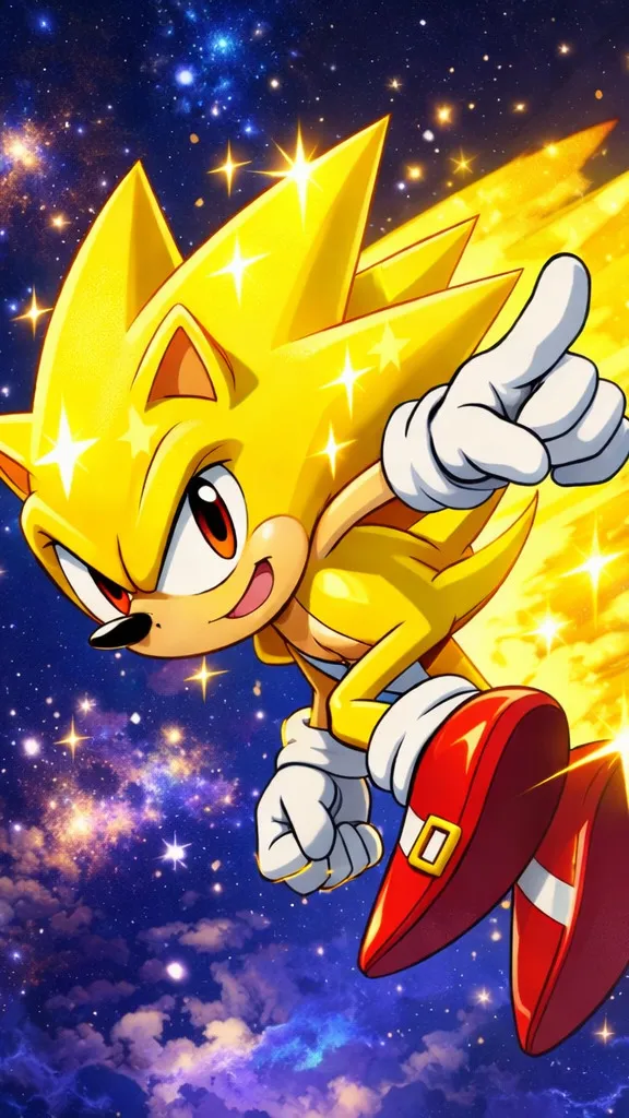 ai character: trail super sonic  background