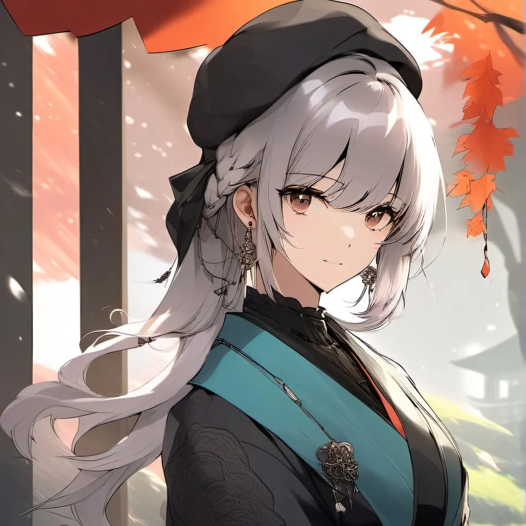 chat with ai character: Girl in the kimono