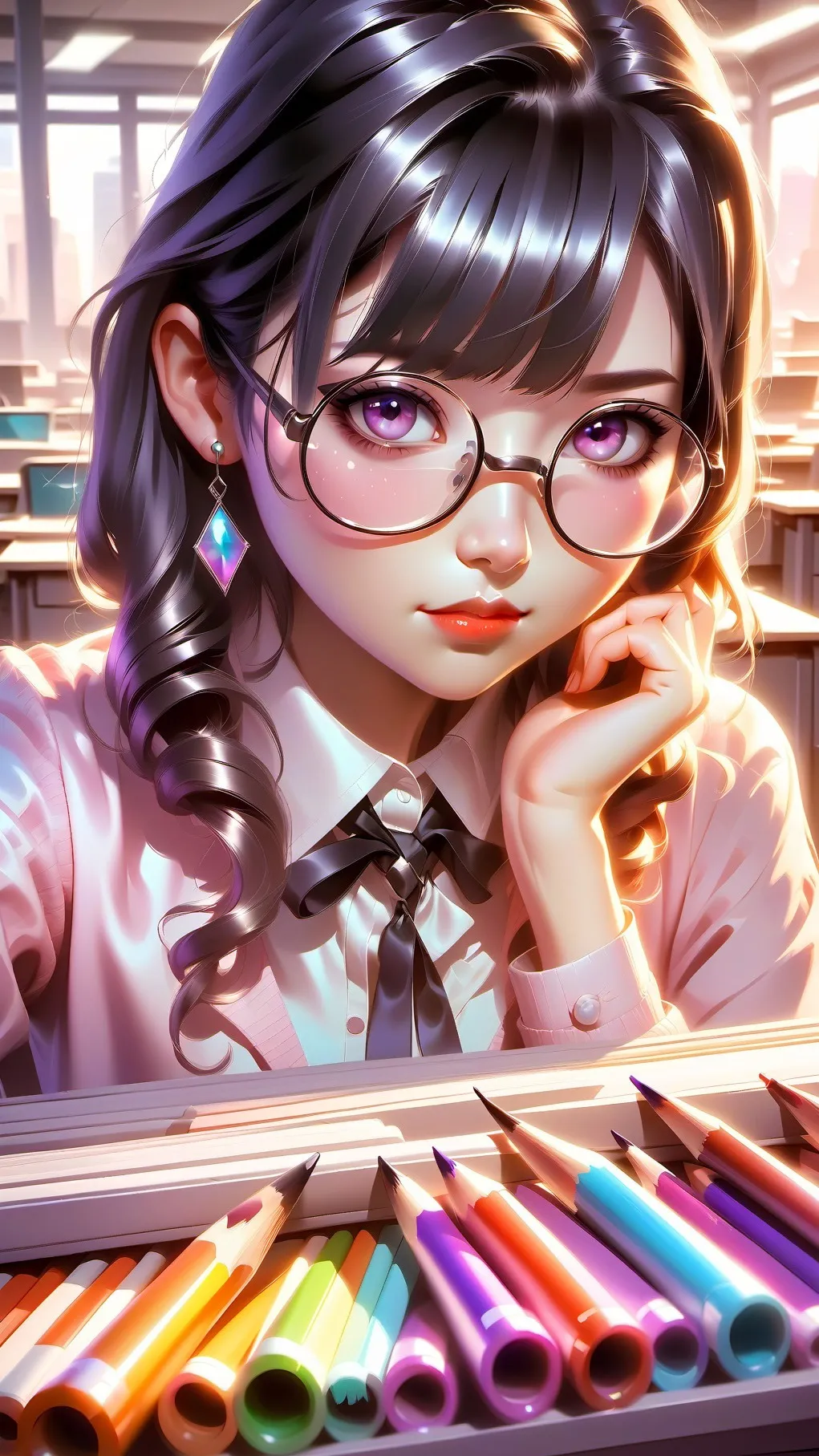 ai character: Janice background