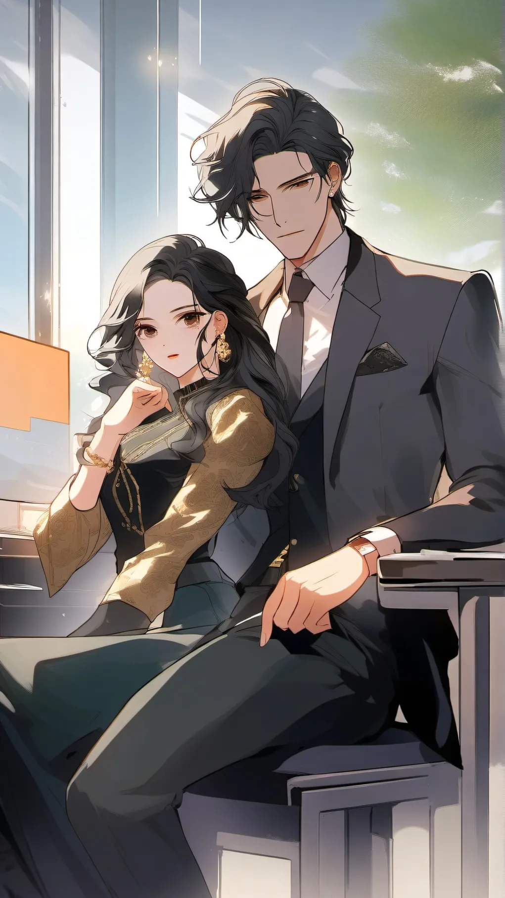 ai character: Audrey background