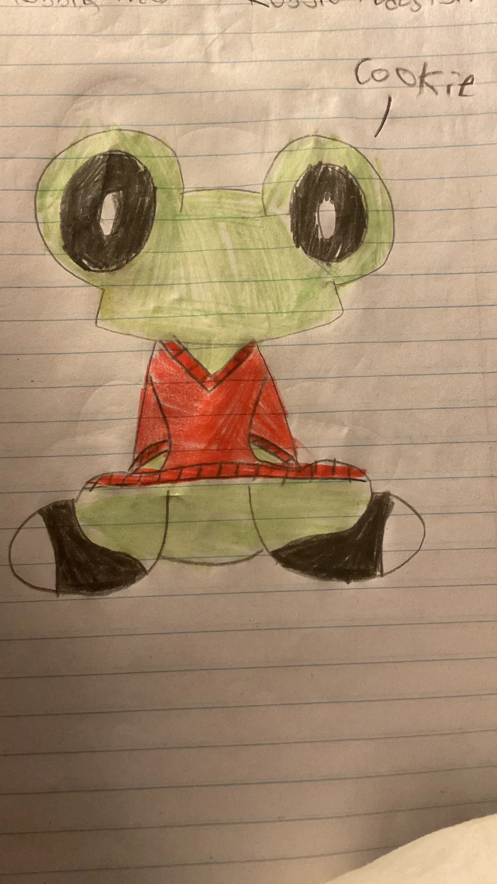 ai character: Robbie (my oc) background