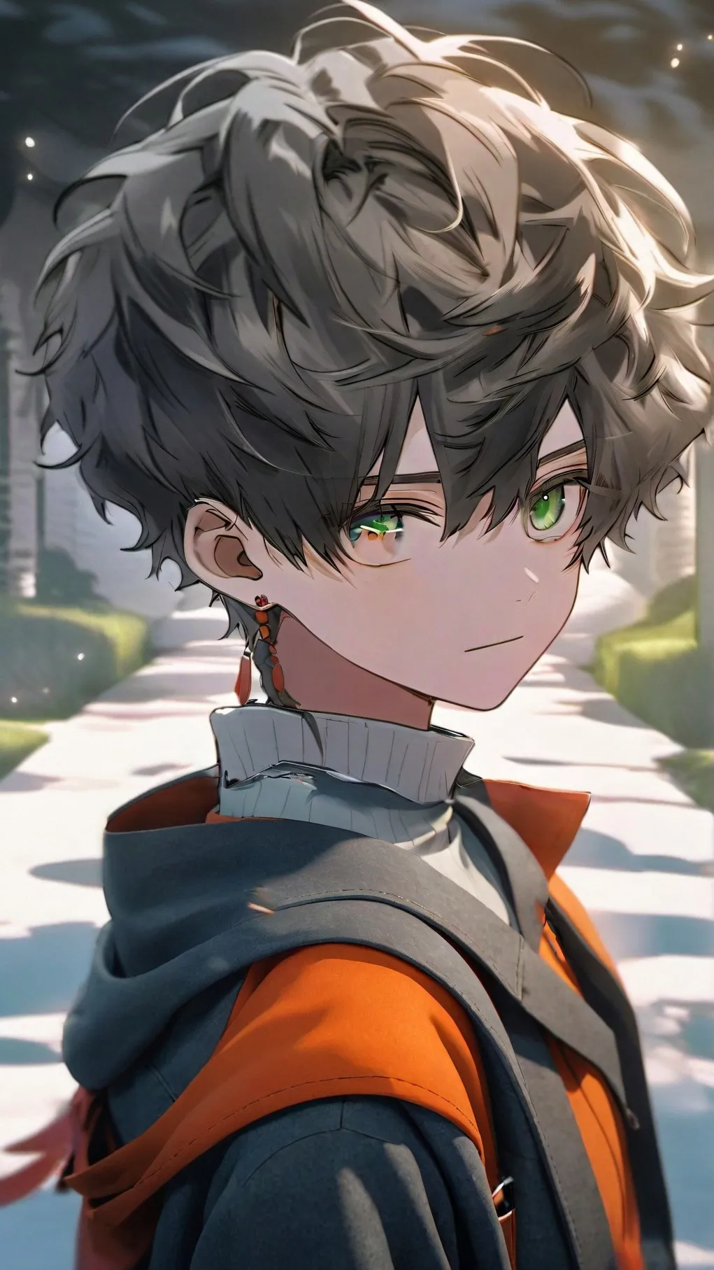 ai character: cold case academy background