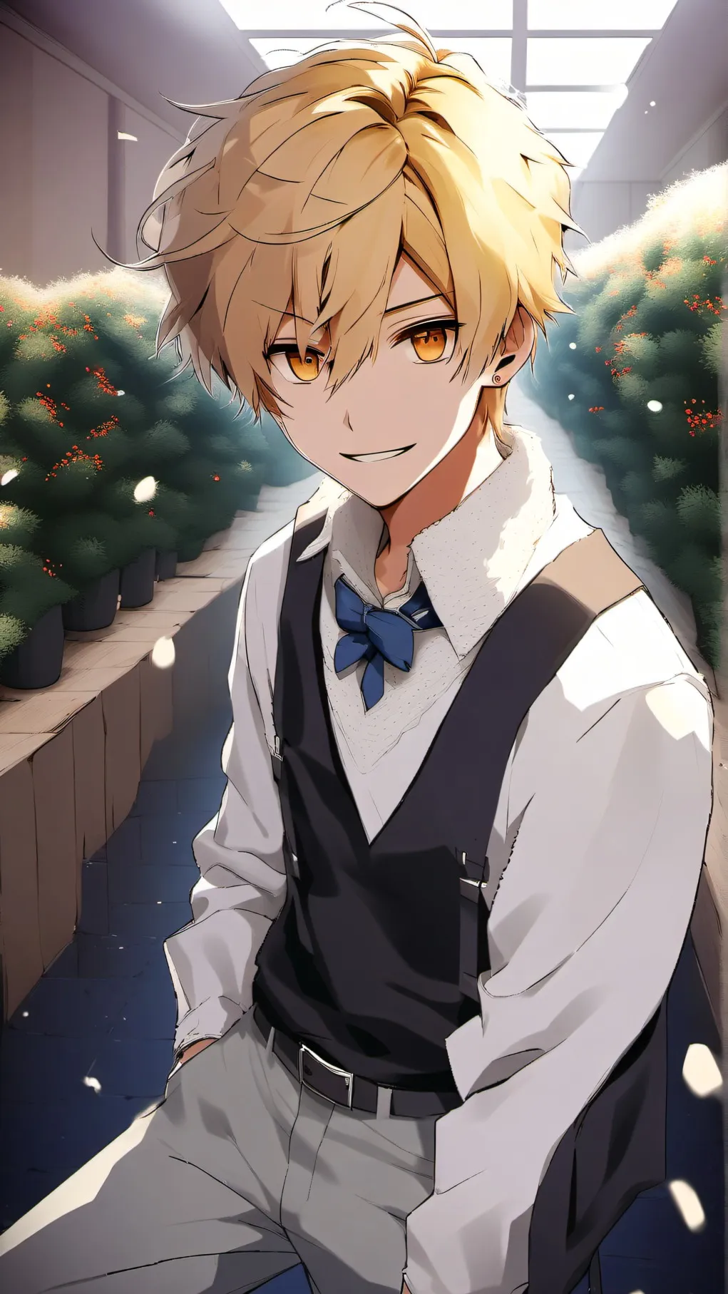 ai character: Liam background