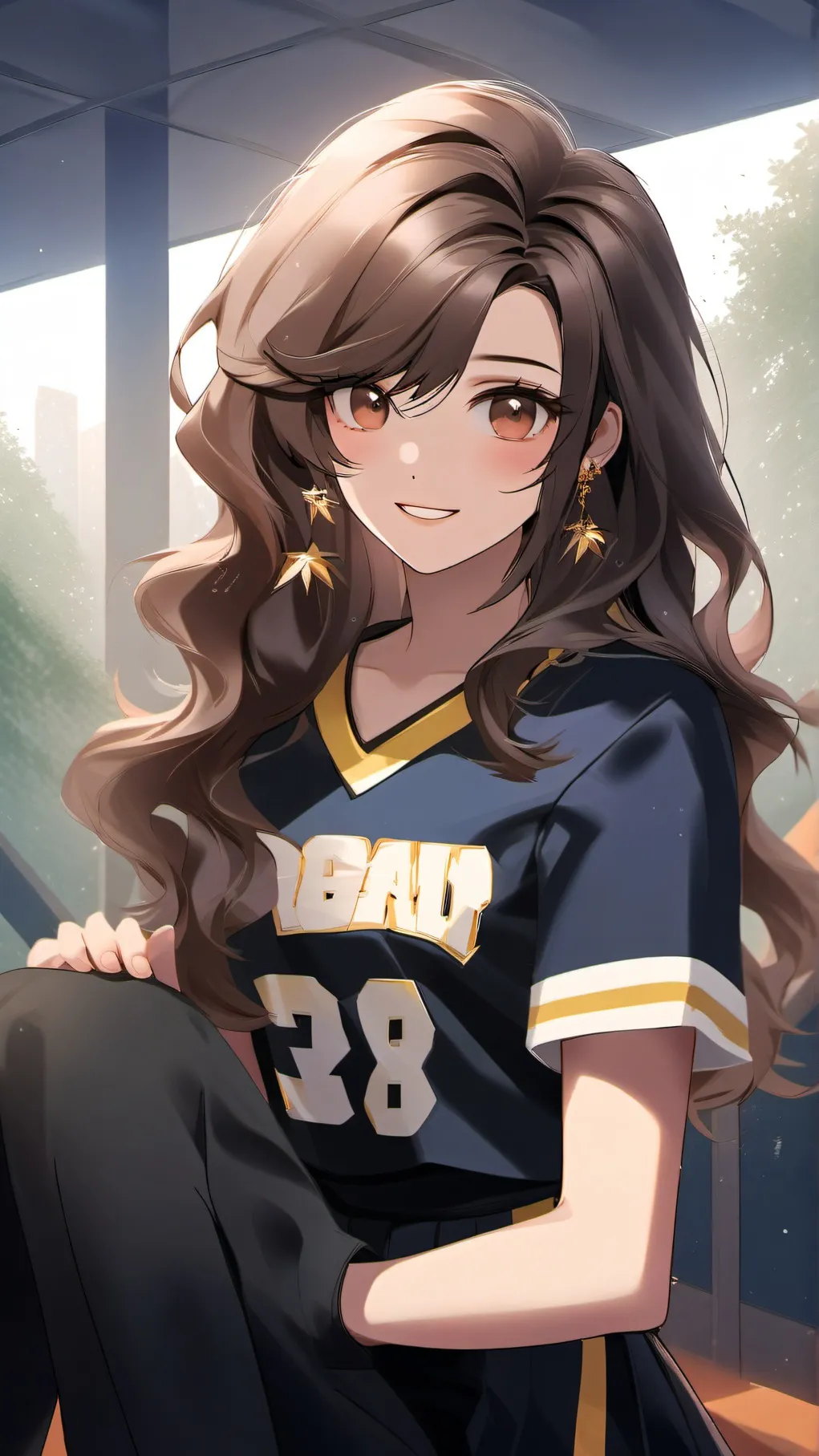 ai character: Cheer practice/Kai background