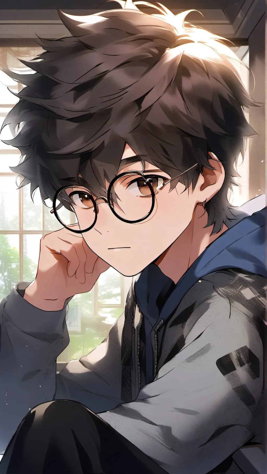 ai character: Javier  background