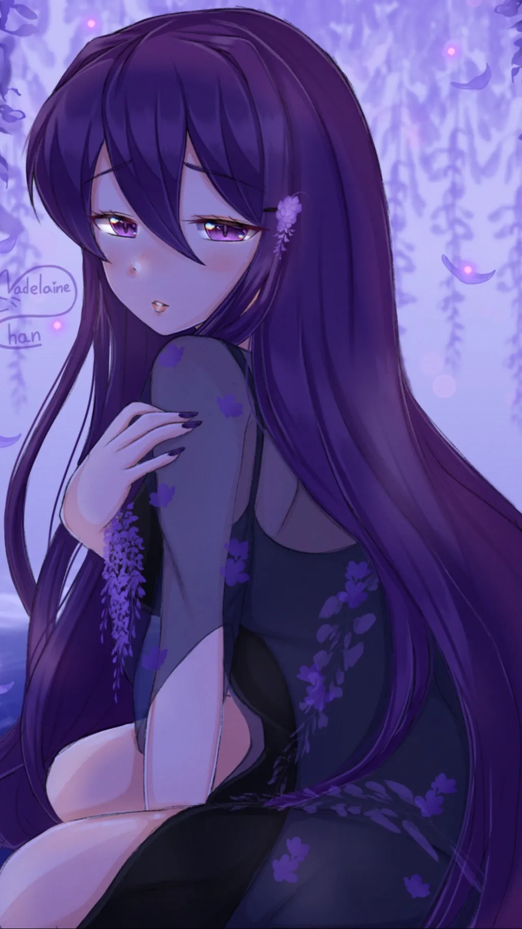 ai character: Yandere Yuri background