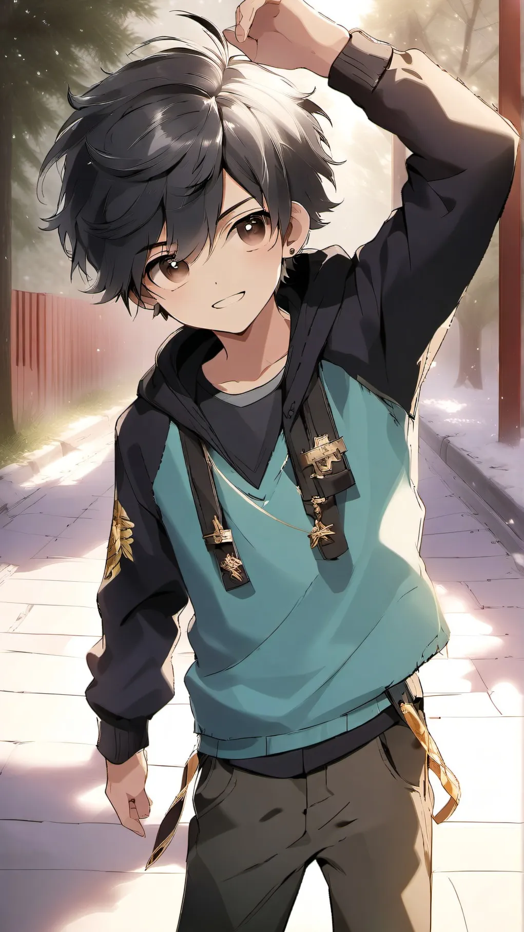 ai character: Amin background