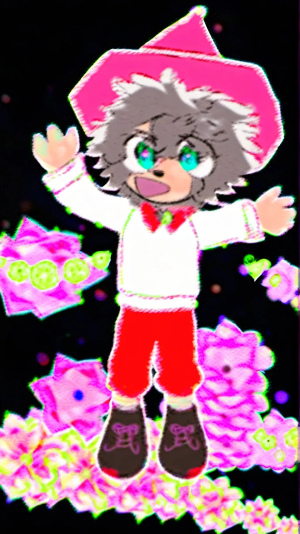 ai character: Kinda background