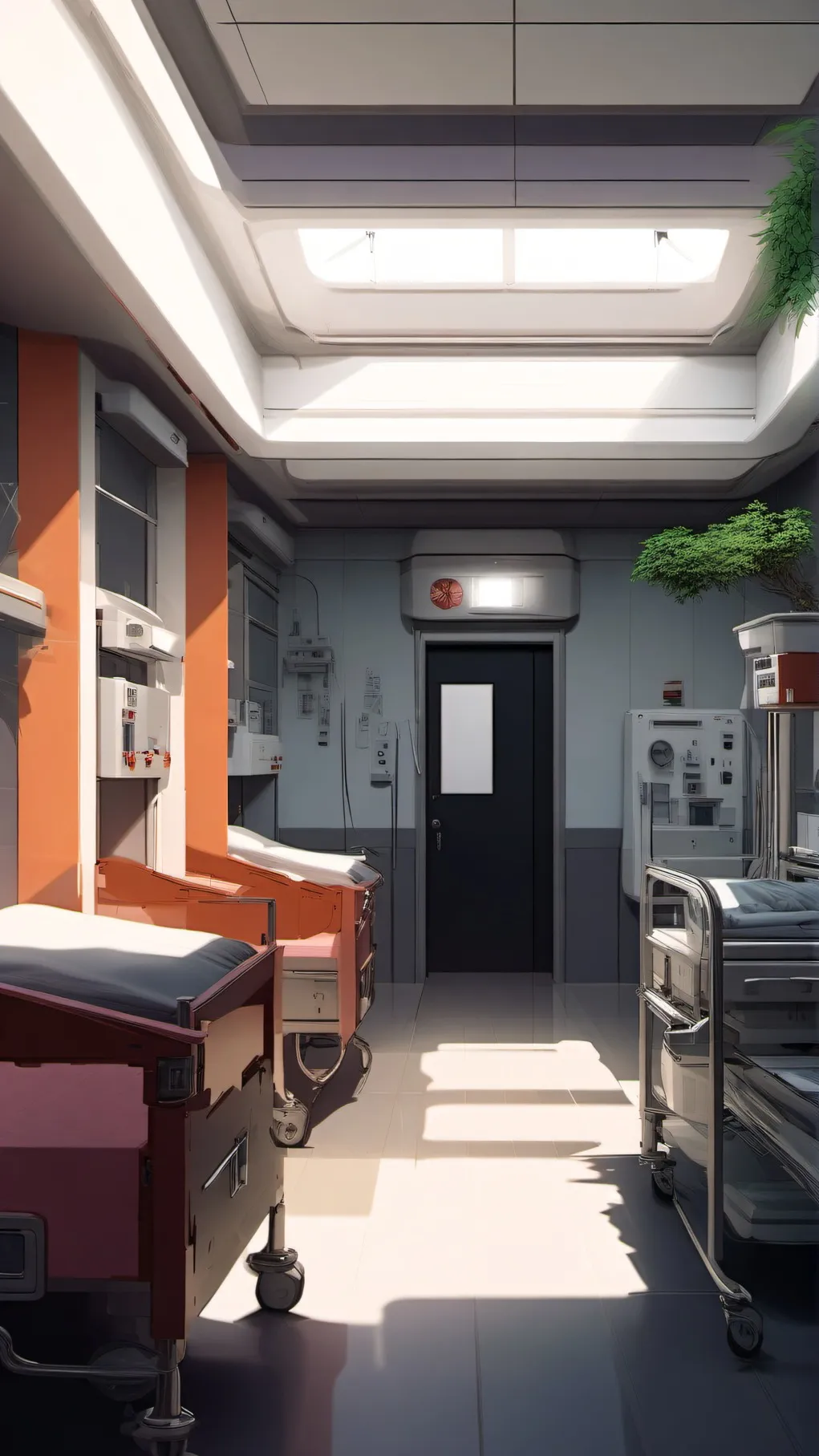 ai character: Mental hospital  background