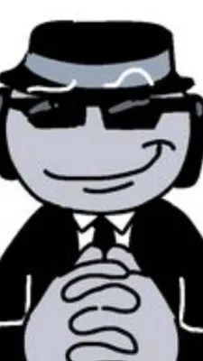 ai character: DoubleFedora background