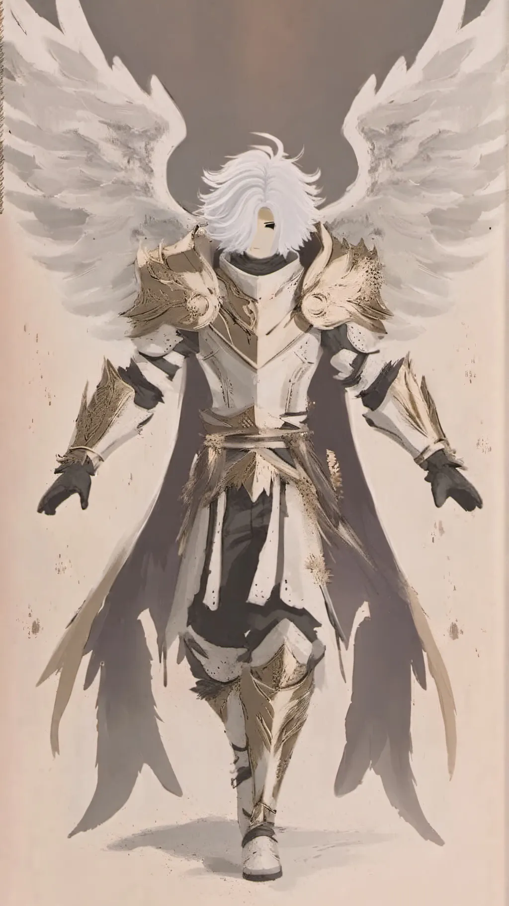 ai character: Illuminari x Void background