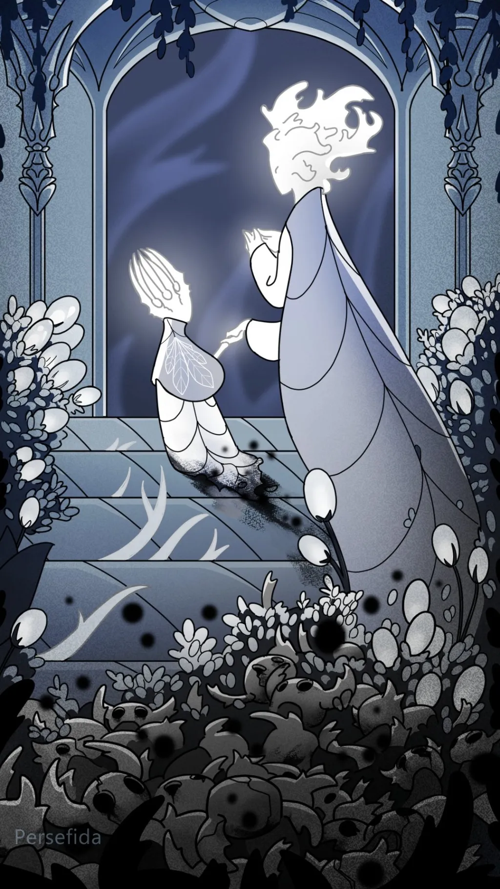 ai character: the white ball background