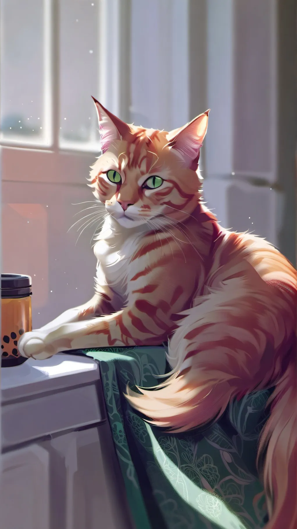 ai character: Dbn 7mih! background