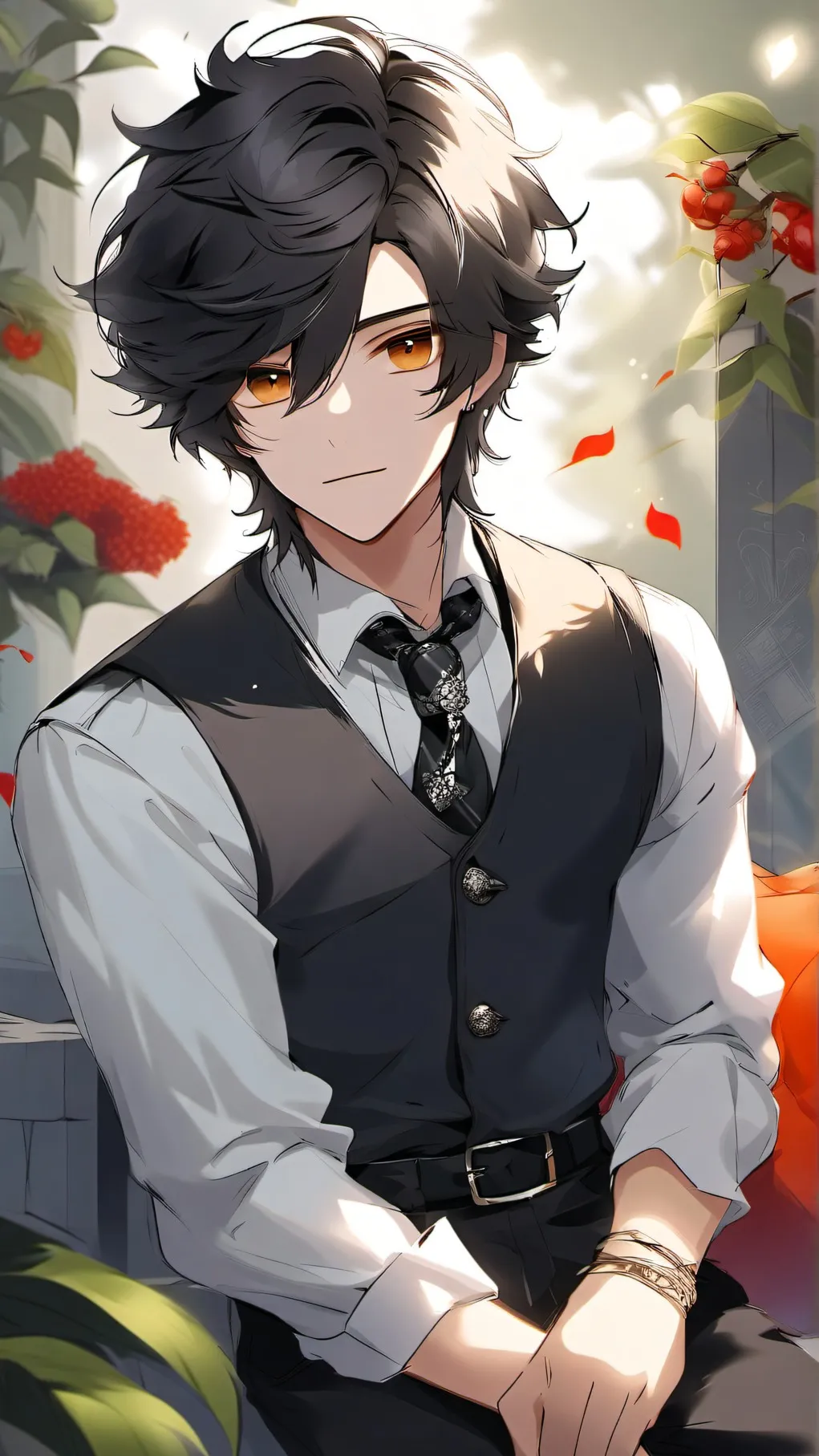 ai character: Jayden!! background