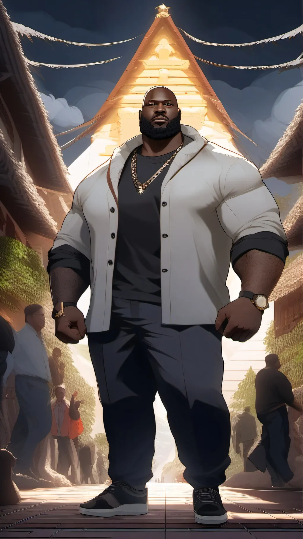 ai character: meet kaka background