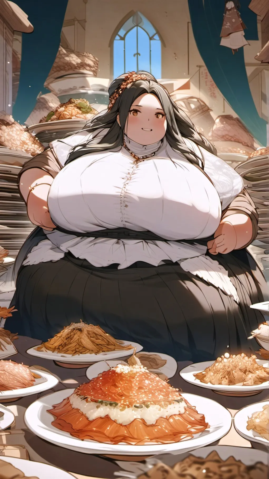 ai character: The Buffet  background