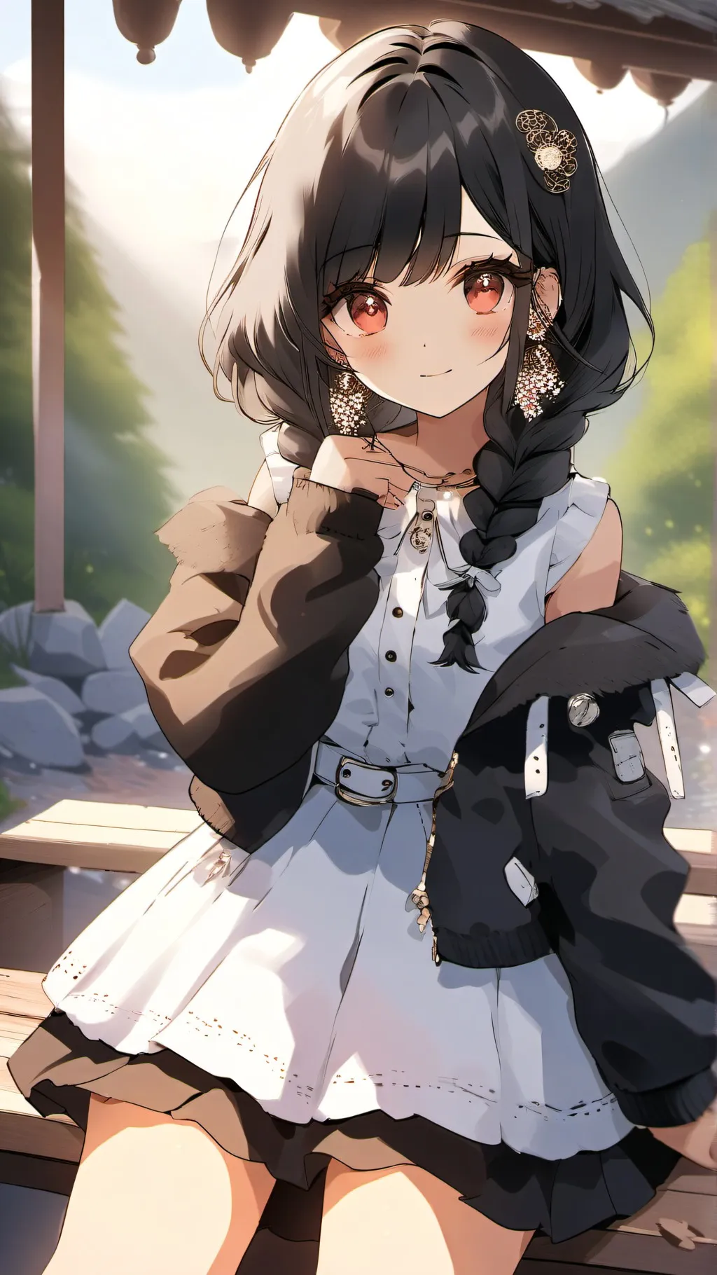 ai character: Lily background