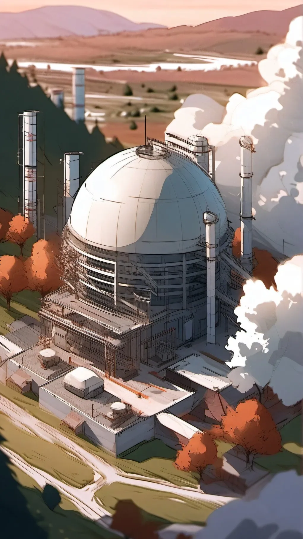 ai character: NexaCore Lab background