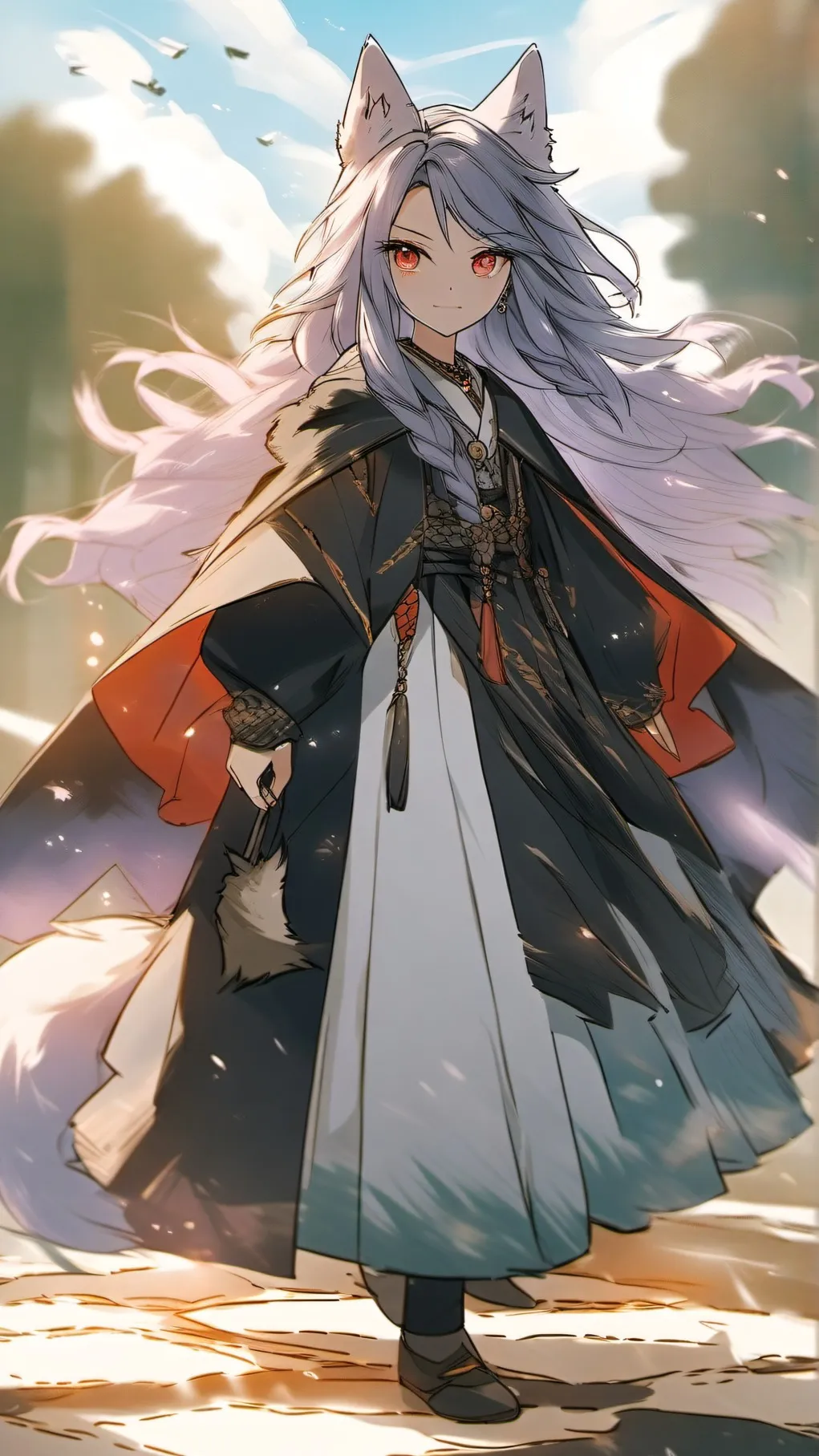 ai character: Amethyst background