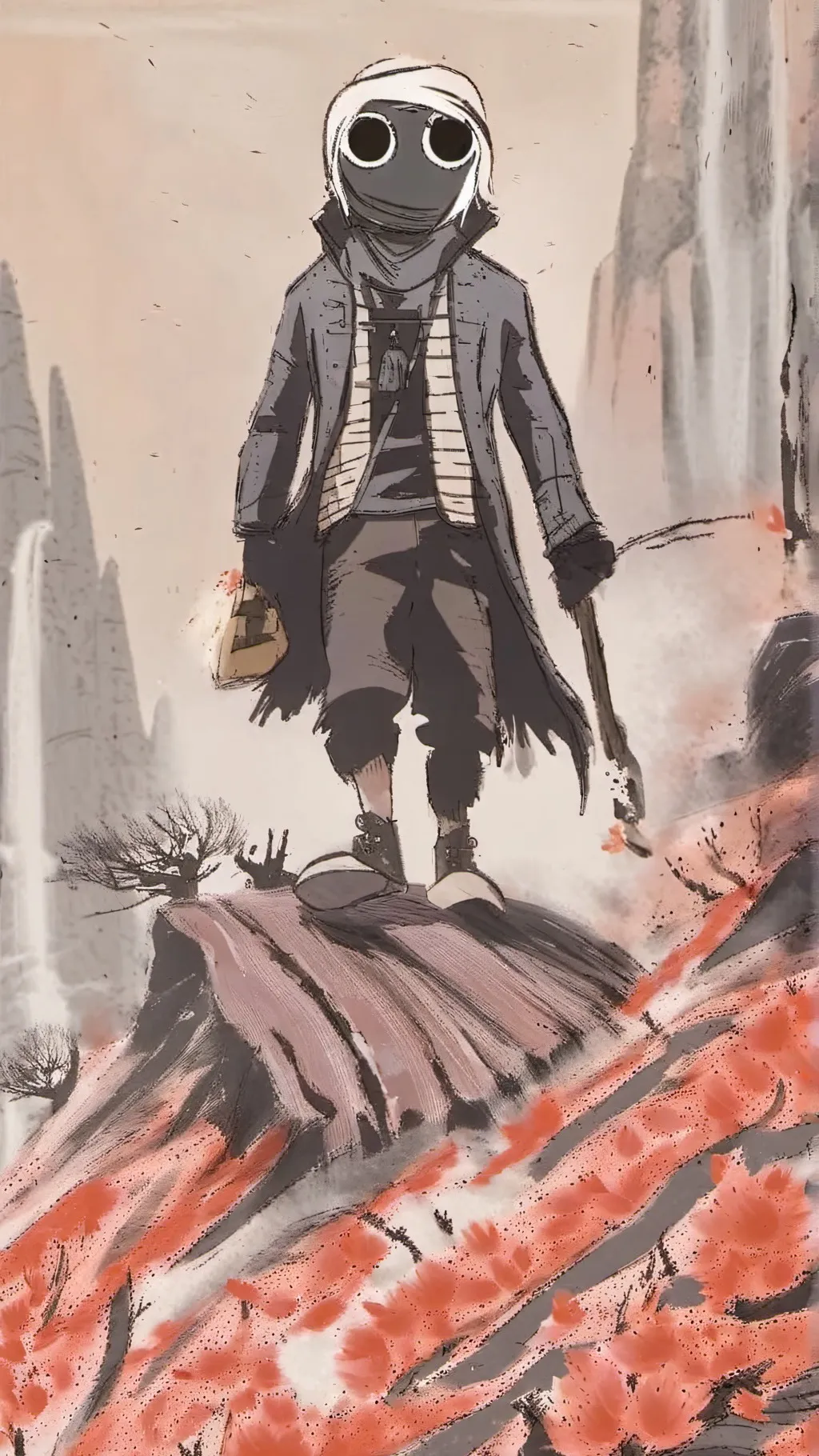 ai character: Block Bound! background