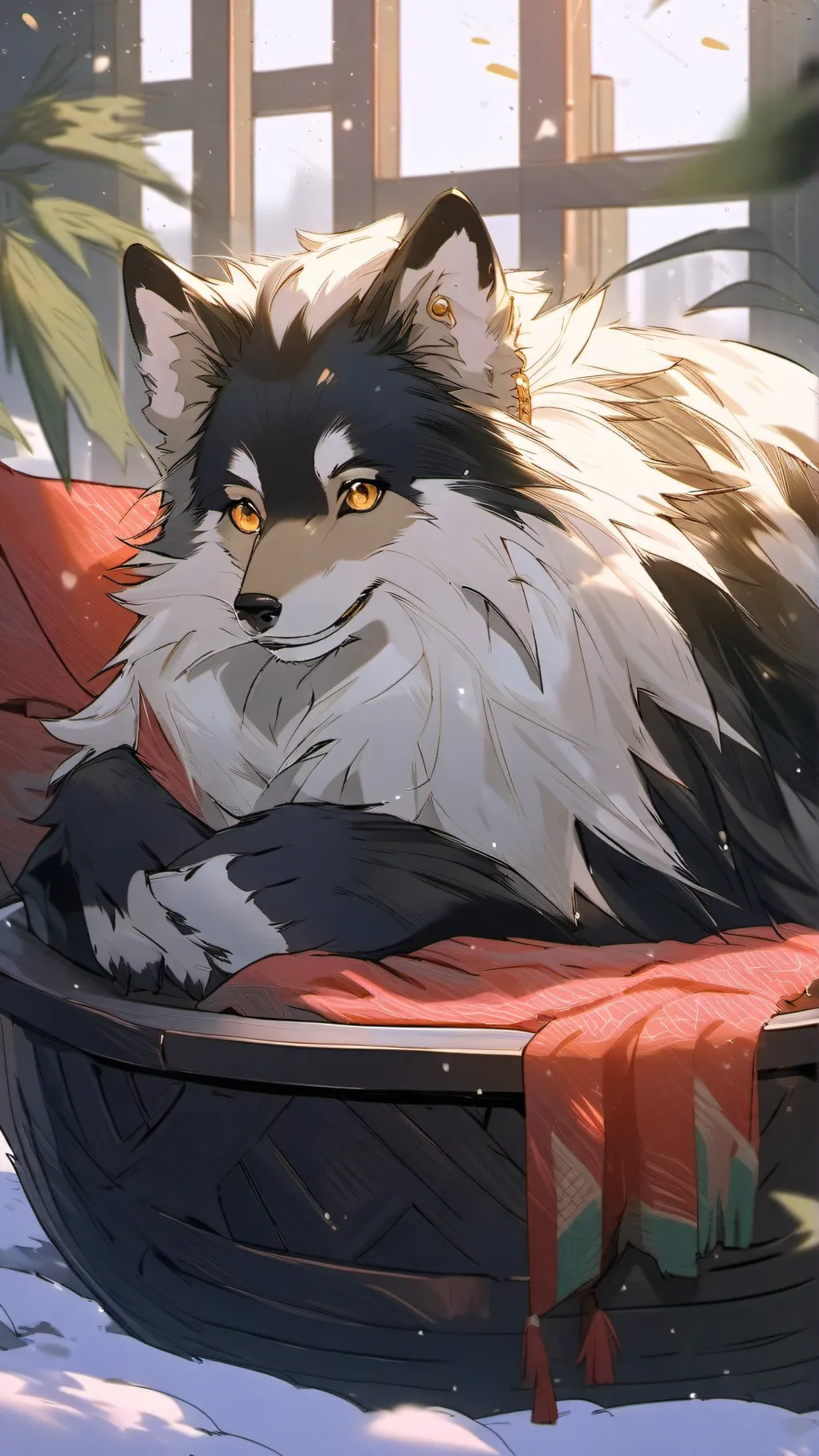 ai character: skunkwolf background