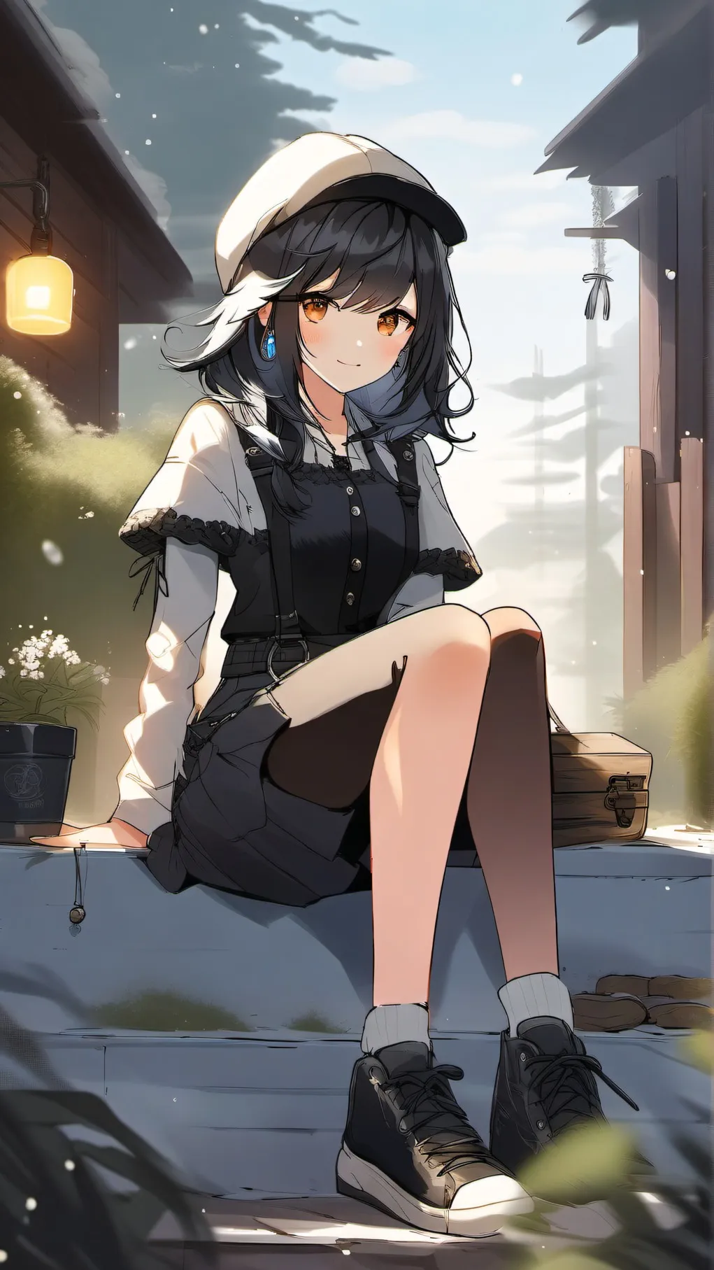 ai character: mela background